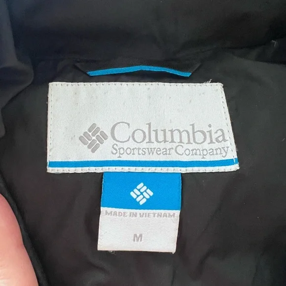 Columbia Black Puffer Jacket - Picture 2 of 2